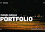 create a professional portfolio for designers and artists